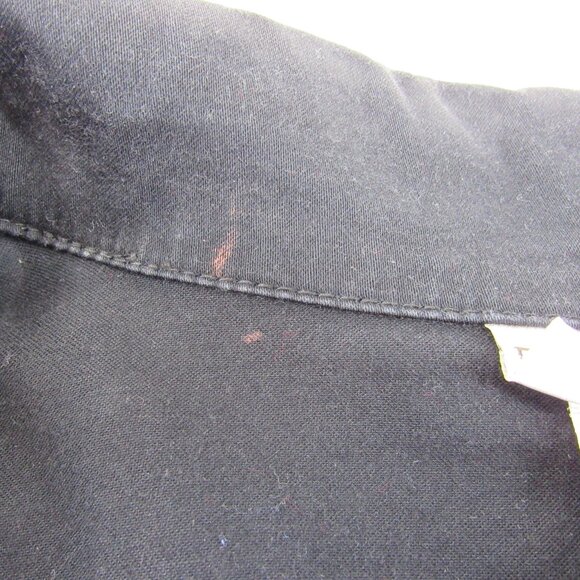 Fashion Bug Stretch Women's 2 Button w/Pockets Wide Cuff Black Blazer Size XL - Picture 11 of 12